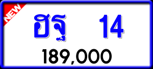 ทะเบียนรถ ฮฐ 14 ผลรวม 19