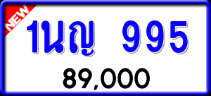 ทะเบียนรถ 1นญ 995 ผลรวม 0